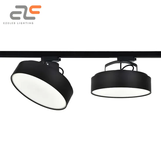 EZELED IP20 Black White Ceiling Track Light - 24W/36W LED Track Light for Indoor Office