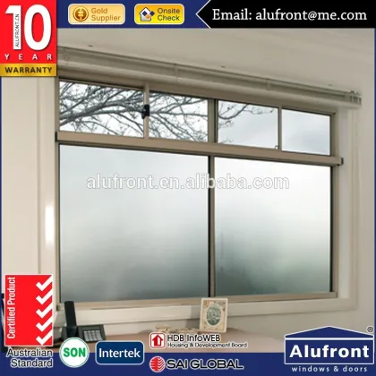 sound proof aluminum sliding window with touch lock