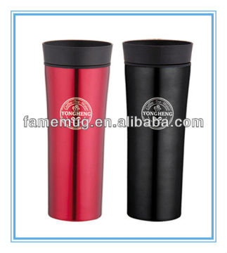 double wall stainless steel mugs new fashion vacuum flask with lid