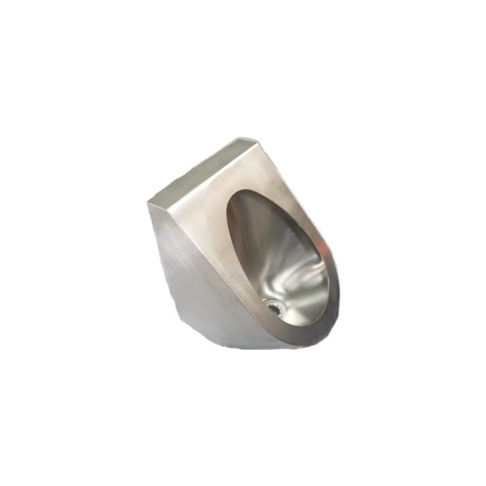 Männliches Edelstahl -Urinal