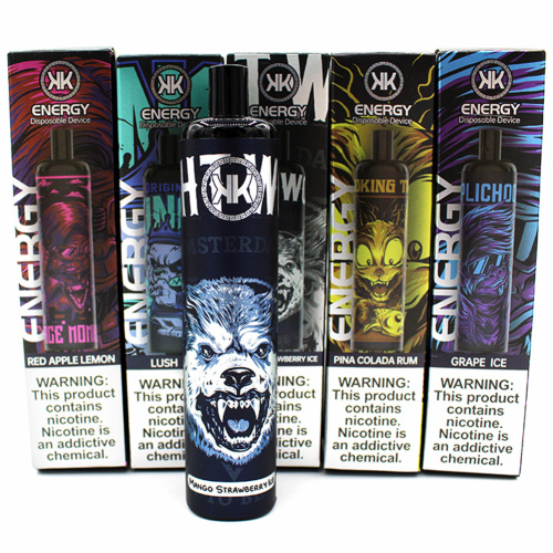 The KK Energy Disposable Device 50mg 8000 puffs