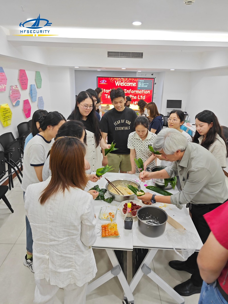 HFSecurity Successfully Hosts Dragon Boat Festival Event: Celebrating Tradition with a Communal Feast and Zongzi-Making