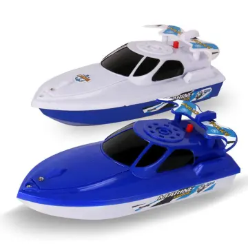Boat Ship Model Toy Float In Water Summer Shower Bath Toys Baby Floating Speedboat Bathing Toys for Children Boys Gifts