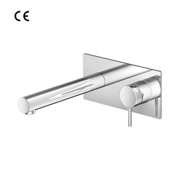 Seawave Wall Mount Single Lever Basin Mixer