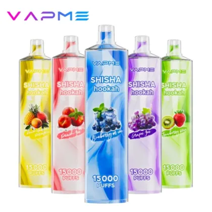 VAPME SHISHA 15000 Puffs – Nic & Nic-Free Options