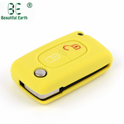 Silicone Peugeot 207 Key Cover For Car