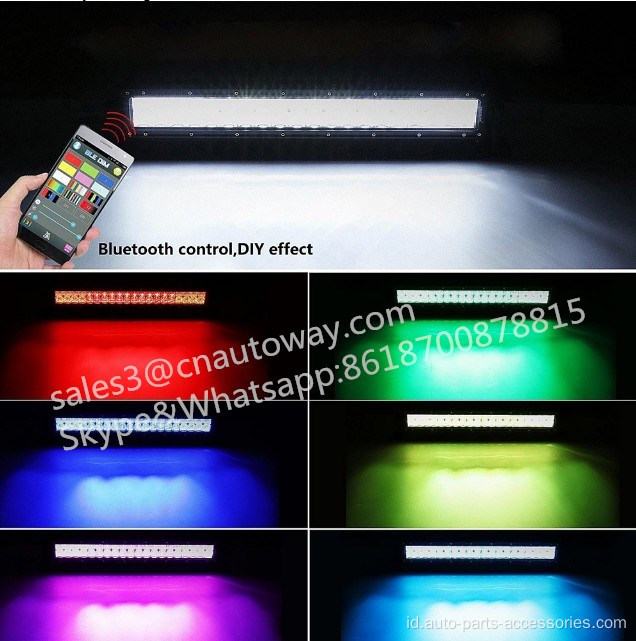 Mengemudi RGB Multi Color Change LED RGB Lighting