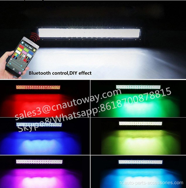 RGB çok renkli değişim LED RGB Aydınlatma