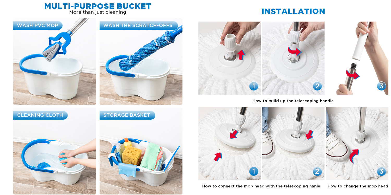 cleaning mop set supplier
