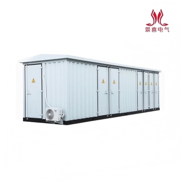 Subestação de cabine pré-fabricada durável com design avançado