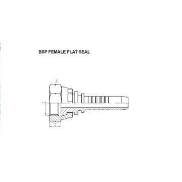 BSP Con dấu phẳng nữ 22211