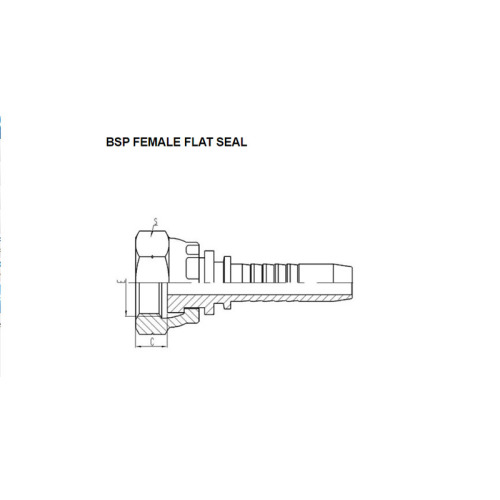 Joint plat femelle BSP 22211