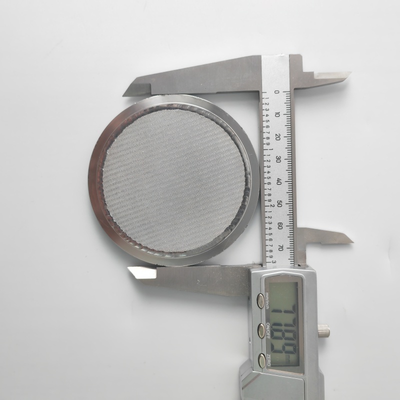 ISO 63 Stainless Steel Multi-Layer Wire Mesh Sintered Core Support Filter Belt with Outer Ring for Industrial Filtration (2)
