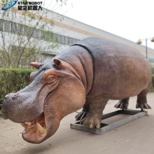 Hippopotamus Aniamtronic Hewan Jungle Dijual
