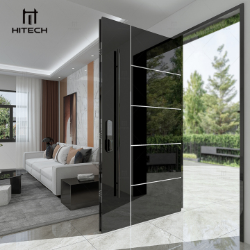 Hitech High Security Stainless Steel Pivot Entry Door for Villa Exterior