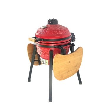 Duże 46 cm Kamado Grill Akcesoria: Kontrola temperatury i wentylator ognia dla 16 -calowego ceramicznego kamado