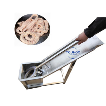 Semi-Automatic Sausage Production Line: Cleaning Intestine Casings for Efficient Processing