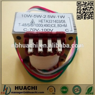 CE ROHS approved transformer and EI transformer 110v 120v 220v 240v