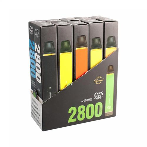 퍼프 플렉스 2800 퍼프 전자 담배 일회용 vapes