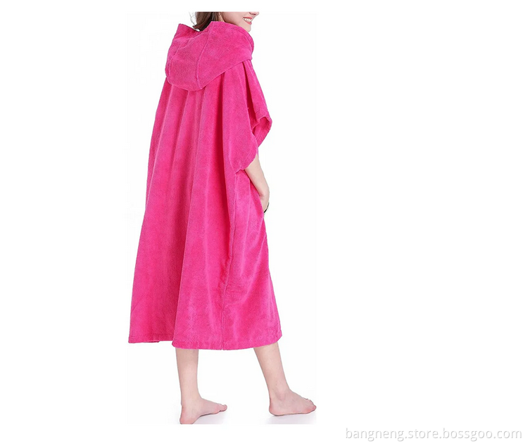 Poncho towel manufacturing quality inspection process