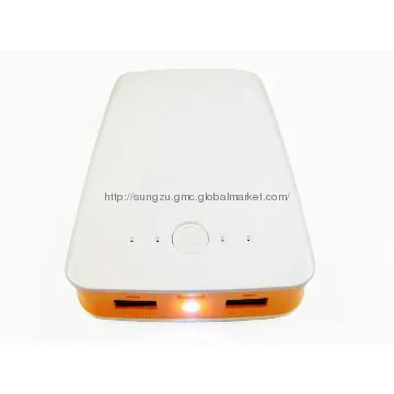 Dual output mobile power bank charger