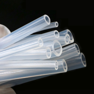 1M Food Grade Silicone Rubber Hose - Transparent Flexible Silicone Tube (10mm-50mm Diameter)