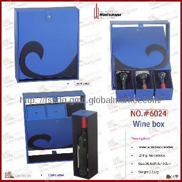 2014 Ocean Style Drawer Opening Wine Case Wine Box