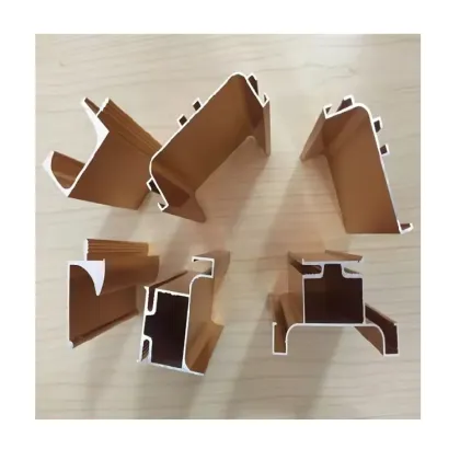 Customized 6000 Alloy Powder Coated Square Aluminum Profiles for Kitchen Cabinets