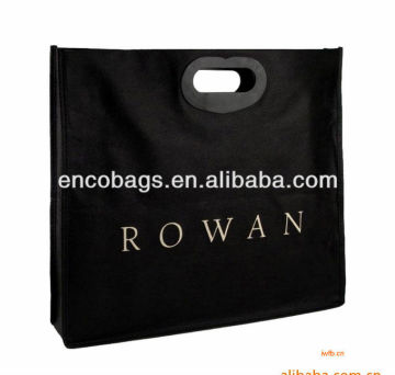 non woven hole handle bag