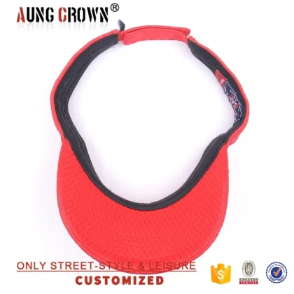 pretty sun visor hat/cotton sun visor hat/blank sun visor hat