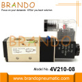 4V210-08 Solenoid Pnömatik Valf 5/2 12VDC 120VAC 240VAC