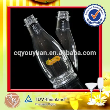 Round Shape Super Flint Flask Glass Bottle 250ML Frosted Glass Spray Bottle