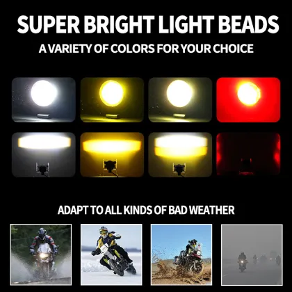 Super Bright Devil Eye Mini Spotlight for Motorcycle