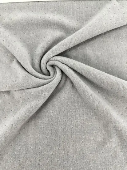 Color can be dyed 100% polyester jacquard velvet