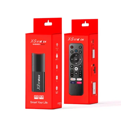 XS97 Network TV Set-Top Box: Android TV Box with Bluetooth Voice Control