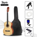 Tayste Strings de nylon 36/39 pulgadas Guitarra clásica para principiantes
