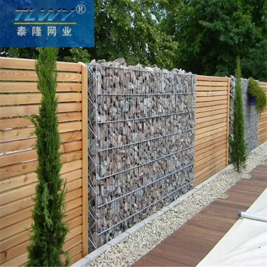 Welding gabion boxes