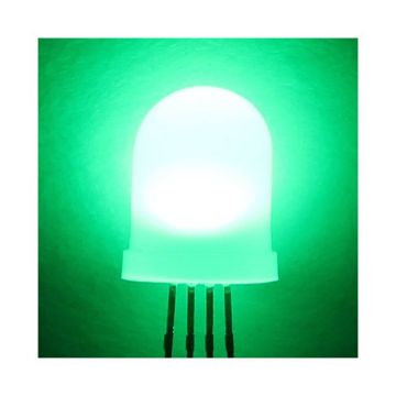 Çin Fabrikası LED - Dağınık lensli 10mm RGB LED'leri (Ortak Anot/Katot) - CE &amp; ROHS uyumlu