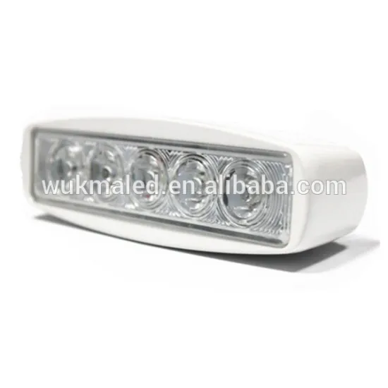 Best selling 2013 factory cost price white aluminum housing Boat accessories 12v 15w led work light