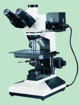 Upright metallurgical microscope