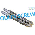 95/132 Twin Conical Screw and Barrel for PVC Extrusion