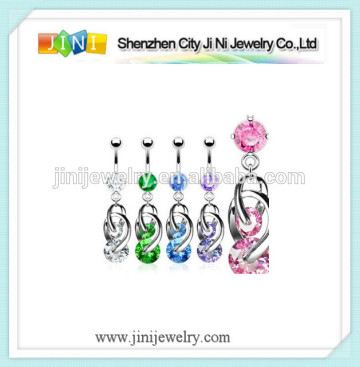 dangling navel rings