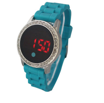 Elegant Silicone Am Pm Led Watch Custom Digital Wrist Watches For Women