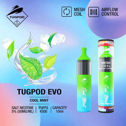 Remolcador Evo 4500 bocanadas mejor vape desechable