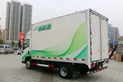 Electric Cargo Van Truck: Dongfeng High Speed 4x2 3.5 Tons Battery Operated Truck