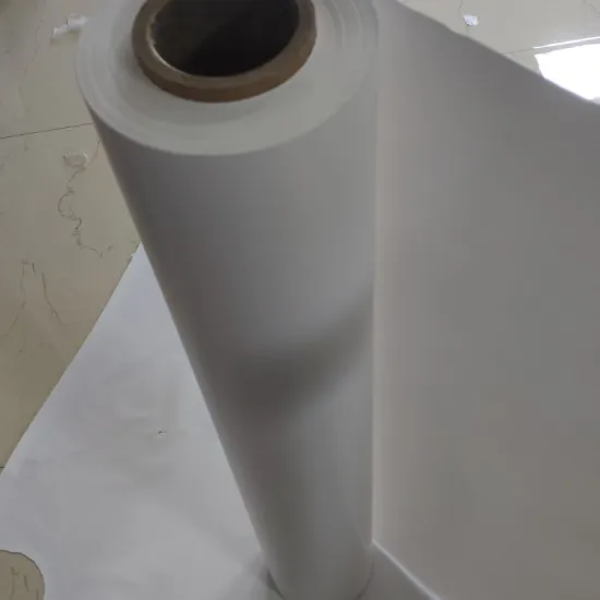 80 microns white pvc film for printing wall panel