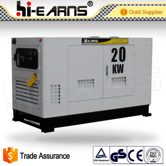 25KVA 220/380V four cylinder air-cooled diesel generator