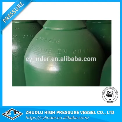 Argon gas cylinder for industrial medical and laboratory research