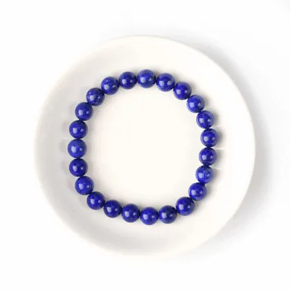 Lapis Lazuli Beads Genuine Gemstone Round Loose Beads