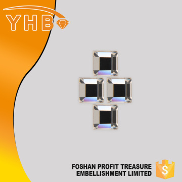 YHB Top quality delicate good looking gleming square shape hot fix applicator for all kinds of clothes